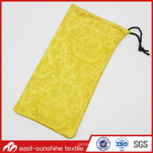 Promotional Soft Microfiber Cell Phone Drawstring Pouch
